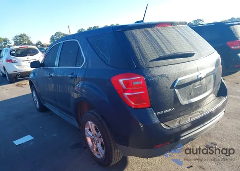 2017 Chevrolet Equinox Ls from USA, damaged, VIN 2GNALBEK6H1575437
